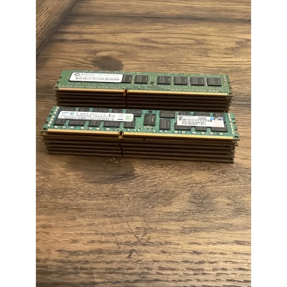 (Lot Of 17) 8gb PC3 Server Ram Ram
